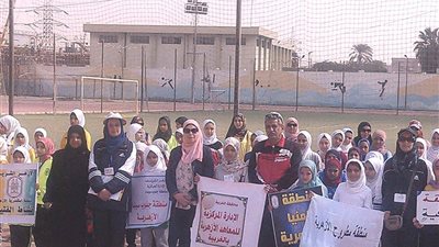 «ابتدائية الأزهر» بالدقهلية تحصد المركز الثالث بألعاب القوى «فتيات»