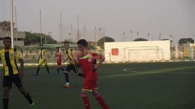 النصر يفوز على الإنتاج الحربي بهدف في دوري مواليد 2002 بالقاهرة