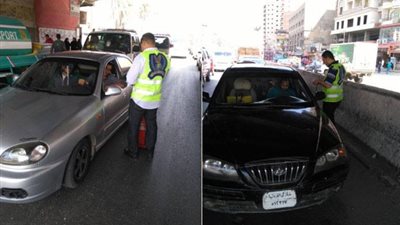 ضبط سيارات مخالفة لشروط الإفراج الجمركى وحالات تهرب من الضرائب