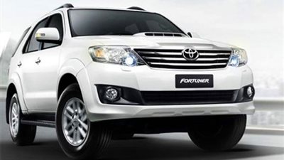 تويوتا «فورتشنر» تسجل 315 ألف جنيه في السوق المحلية