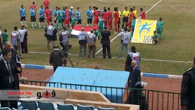 المحلة يتقدم علي الرجاء بهدف في الشوط الأول