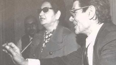 النوم يداعب جفوني..أول لقاء بين ثومة والسنباطي