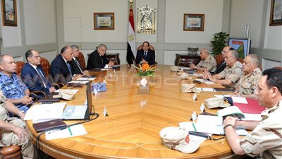 «الدفاع الوطني» يتعهد بالقصاص لـ«شهداء الشيخ زويد».. قرار جمهوري بإعلان حالة الطوارئ وفرض حظر التجوال بشمال سيناء.. تكليف «محلب» بحماية المدنيين.. وجلسة طارئة لـ«الأ