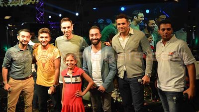 بالصور.. فريق «واما» يشعل حفل «مول العرب»