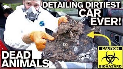 طرق تنظيف السيارات القديمة (فيديو)