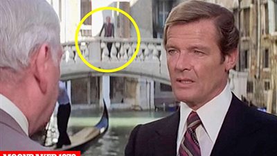 بالصور.. منتج يتقمص شخصية «السبكي» ويظهر في أفلام «جيمس بوند»