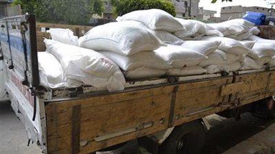 ضبط 70 طن قمح قبل تهريبها من الإسكندرية