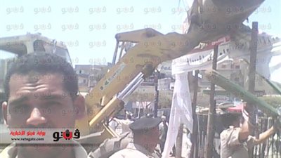 رفع114حالة إشغال طريق  بكفرالشيخ