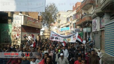 20 مسيرة لدعم الدستور بقرى وبراكز الدقهلية