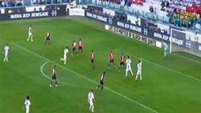 كريستيانو رونالدو يتقدم لـ«يوفنتوس» بهدف في جنوي (فيديو)