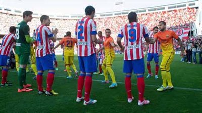 برشلونة يتوج بالليجا عقب فوزه على أتليتكو مدريد