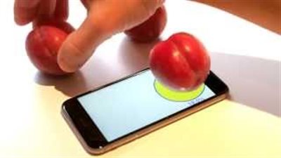 بالفيديو.. شاشة «أي فون 6s» «ميزان حساس»