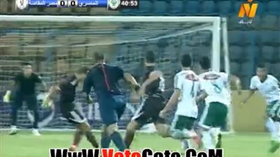 بالفيديو.. مصر المقاصة يتقدم بهدف أمام المصرى بالشوط الأول