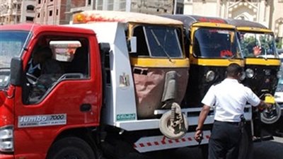 «مرور القاهرة» يحرر 127 مخالفة انبعاث دخان وحجز 22 توك توك