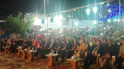 احتفالات ساهرة في ليلة «تعامد الشمس» بأبو سمبل (صور)