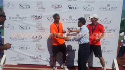 بالصور.. «صبحى» نائبا عن وزير الرياضة في بطولة المستقبل للتنس