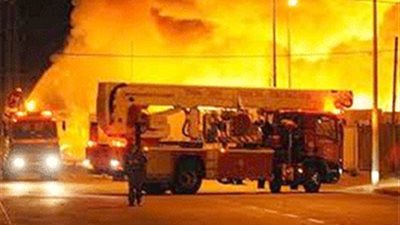 السيطرة على حريق بأحد مطاعم الأسماك فى المعادى