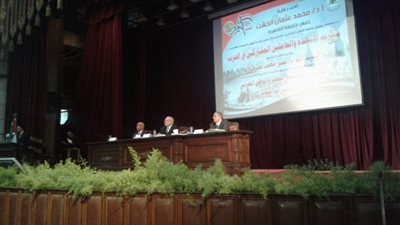 رئيس جامعة القاهرة: حرب أكتوبر كانت مغامرة صعبة (صور)