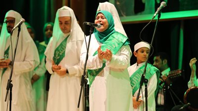 الملحمة المحمدية تتألق بروحانيتها في ساقية الصاوي (صور)