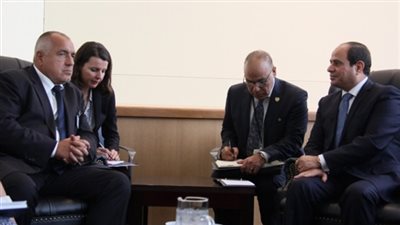 مباحثات مصرية بلغارية بالاتحادية.. السيسي وبوريسوف يبحثان تعزيز التعاون الاقتصادي.. زيادة التبادل التجاري.. يناقشان أزمات الشرق الأوسط.. ويتحدثان لوسائل الإعلام