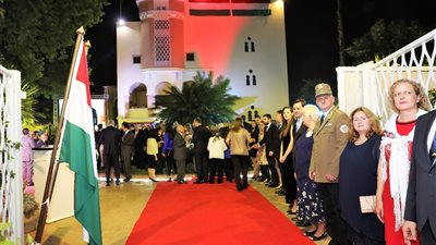 وزير الآثار يشارك المجر في الاحتفال بعيدها القومي (صور)