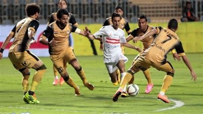 تعادل سلبي بين الزمالك والإنتاج الحربي في الشوط الأول