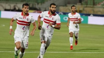 محمود عبد العزيز يتقدم بالهدف الثاني للزمالك في الإنتاج الحربي