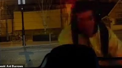 شاهد ما حدث لراكب دراجة انشغل بهاتفه (فيديو وصور)