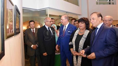 وزيرة الثقافة تفتتح الدورة الرابعة للخط العربي