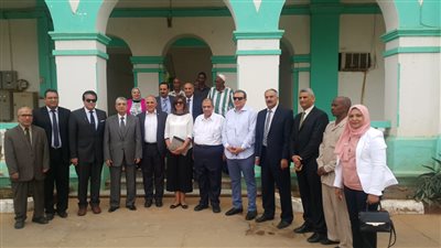 6 وزراء يتفقدون منشآت الري المصري في السودان (صور)