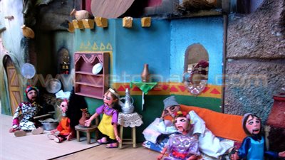 بالصور.. «الحالاتية» يقدم الحارة المصرية بـ«العرائس»