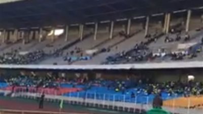جماهير الكونغو تساند فيتا كلوب في مواجهة المصري (فيديو)