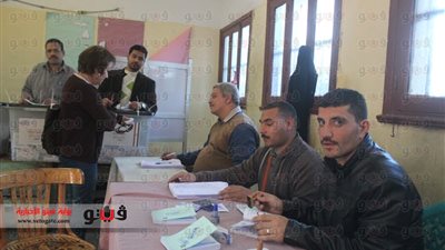 بالصور.. توافد الناخبين على لجان مصر الجديدة
