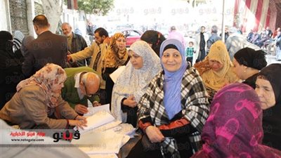 اللجان الانتخابية بالتجمع الخامس تفتح أبوابها أمام المواطنين