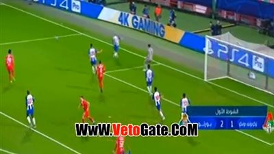 بورتو يتقدم على لوكوموتيف موسكو 1/2 في الشوط الأول (فيديو)