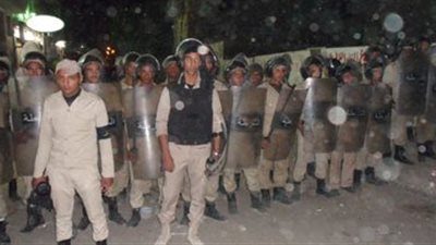 قوات تأمين لجان المنيا تلقى القبض على «مجند» انتحل صفة ضابط