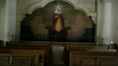 المئات يحتفلون بالقديسة دميانة بالدقهلية وسط حراسة مشددة