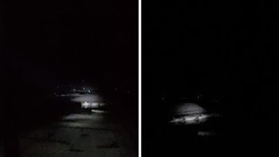 لقطات مرعبة لـ100 تمساح يحاصرون صيادا (فيديو)