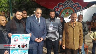 بالصور.. مدير أمن البحيرة يتفقد لجان حوش عيسى