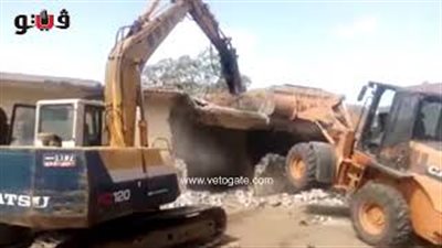 إزالة 12 حالة تعد على منافع الري بالغربية (فيديو)