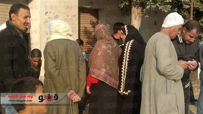 استخدام مكبرات الصوت لدعوة الأهالي للاستفتاء بكفر شلشمون