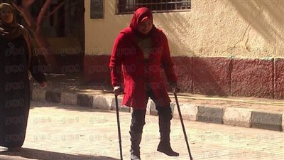 بالصور.. إقبال كبار السن والمعاقين على لجان المرج