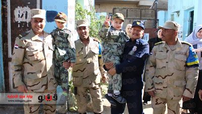 بالصور.. أشبال السيسي في لجنة الطليعة بالسيدة زينب