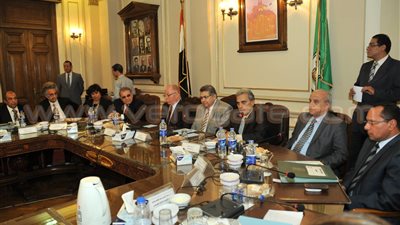 بالصور.. «الشيحى»: لجنة متخصصة من قيادات المالية لحل مشكلة مرتبات «هيئة التدريس»