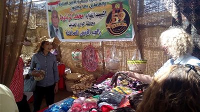 وزير الآثار و17 سفيرا يتفقدون معرض البلح بالوادي الجديد (صور)