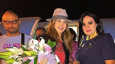 نانسي عجرم تصل الإسكندرية لإحياء حفل زفاف نجل رجل أعمال