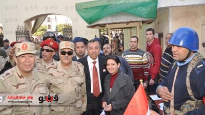 بالصور.. أهالي البحيرة يستقبلون «ألتراس» بهتافات مؤيدة للجيش