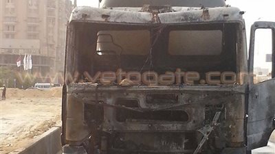 انفجار سيارة وقود بدائري المعادي