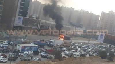 ننشر أول صورة لـ«فنطاس الوقود» المنفجر بـ«المعادي»