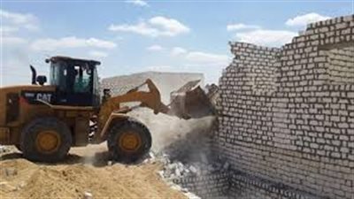 إزالة 59 حالة تعد على أملاك الدولة في قنا